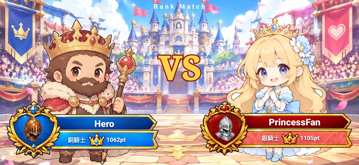 Rank Match: the face-off before the battle